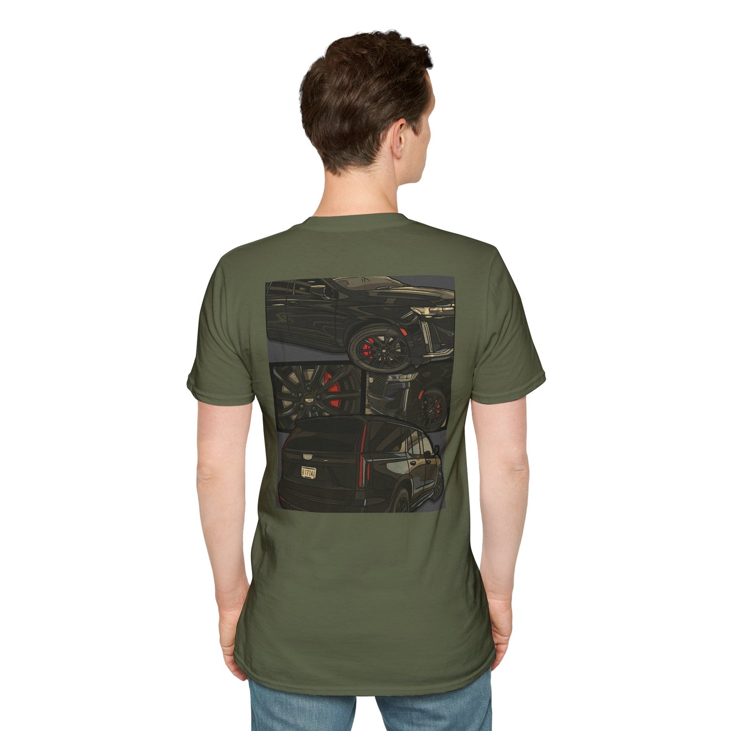 Custom CARtoon My Ride Graphic T-Shirt