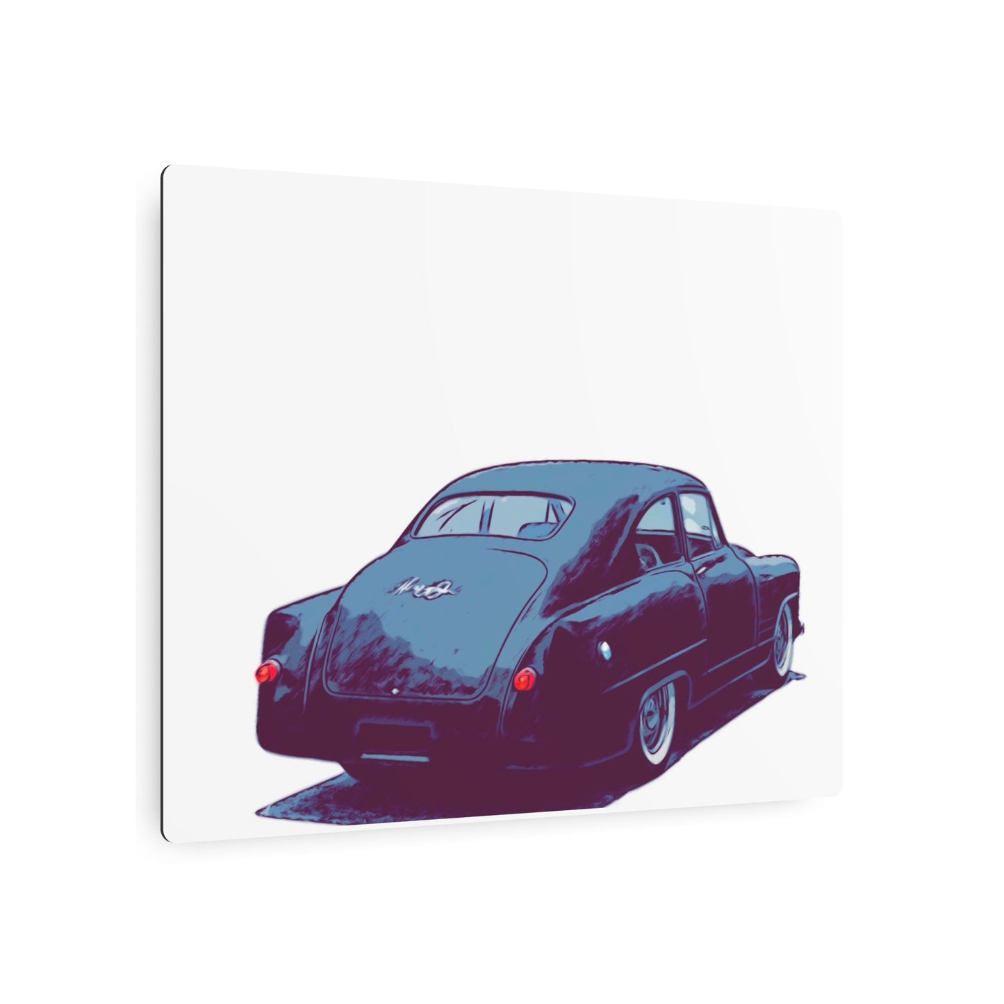 Taildrag Tradition – Vintage Custom Coupe Comic Wall Art
