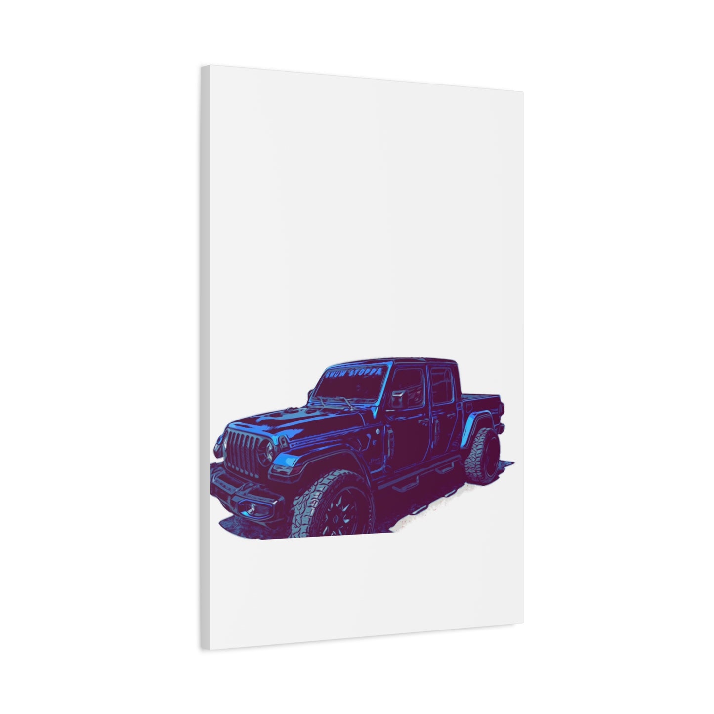 Show Stoppa – Lifted Off-Road Truck Comic Wall Art