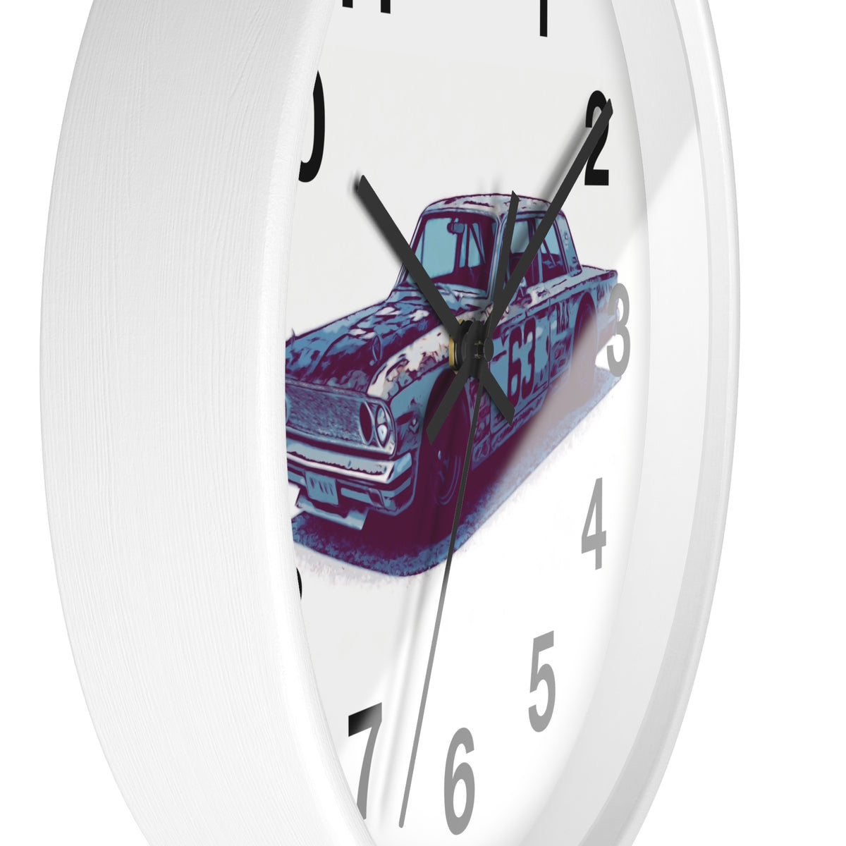 Comic My Ride Wall Clock