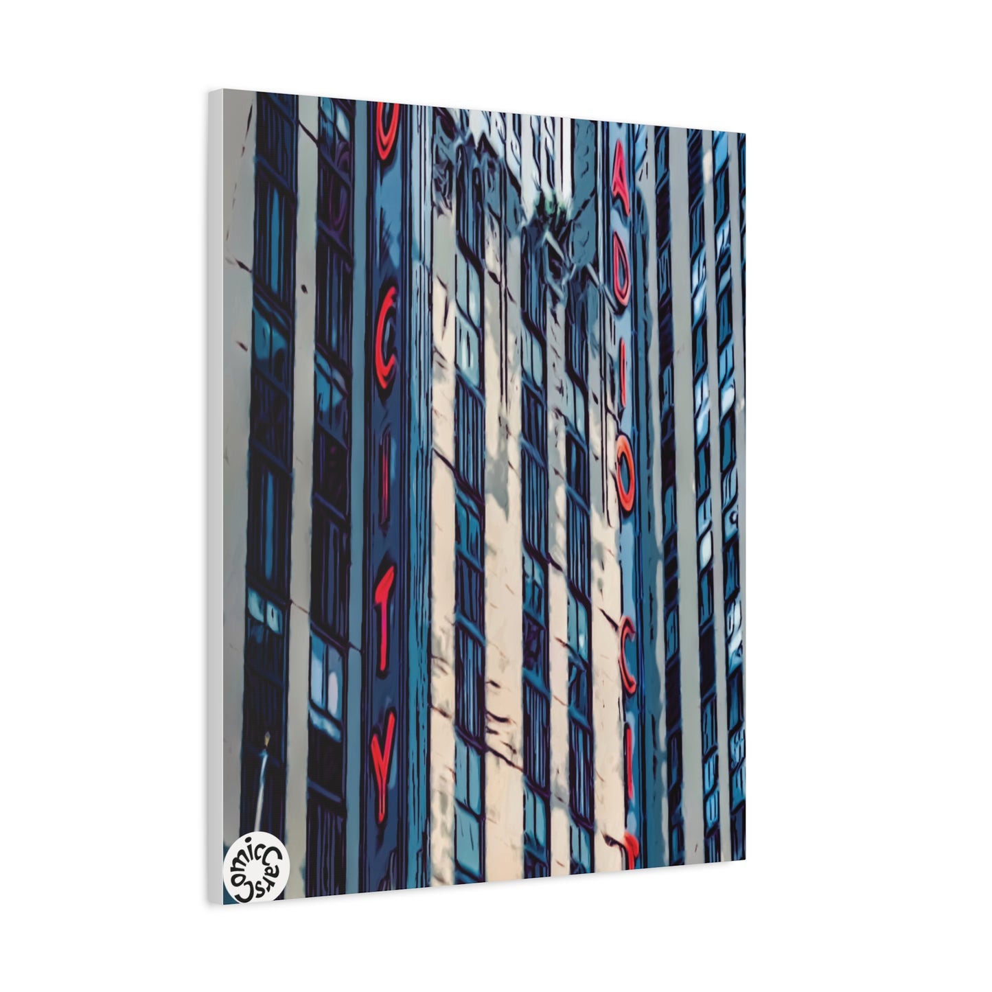 New York City Matte Canvas Wall Art Urban Decor Statement Piece