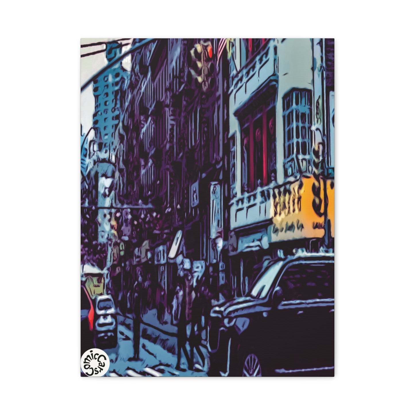New York City, NYC, Chinatown, New York, Matte Canvas Wall Art