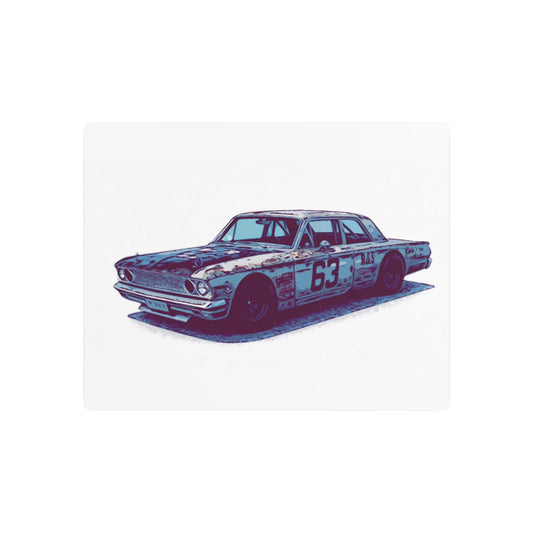 Number 63 Relic Racer – Vintage Stock Car Comic Wall Art