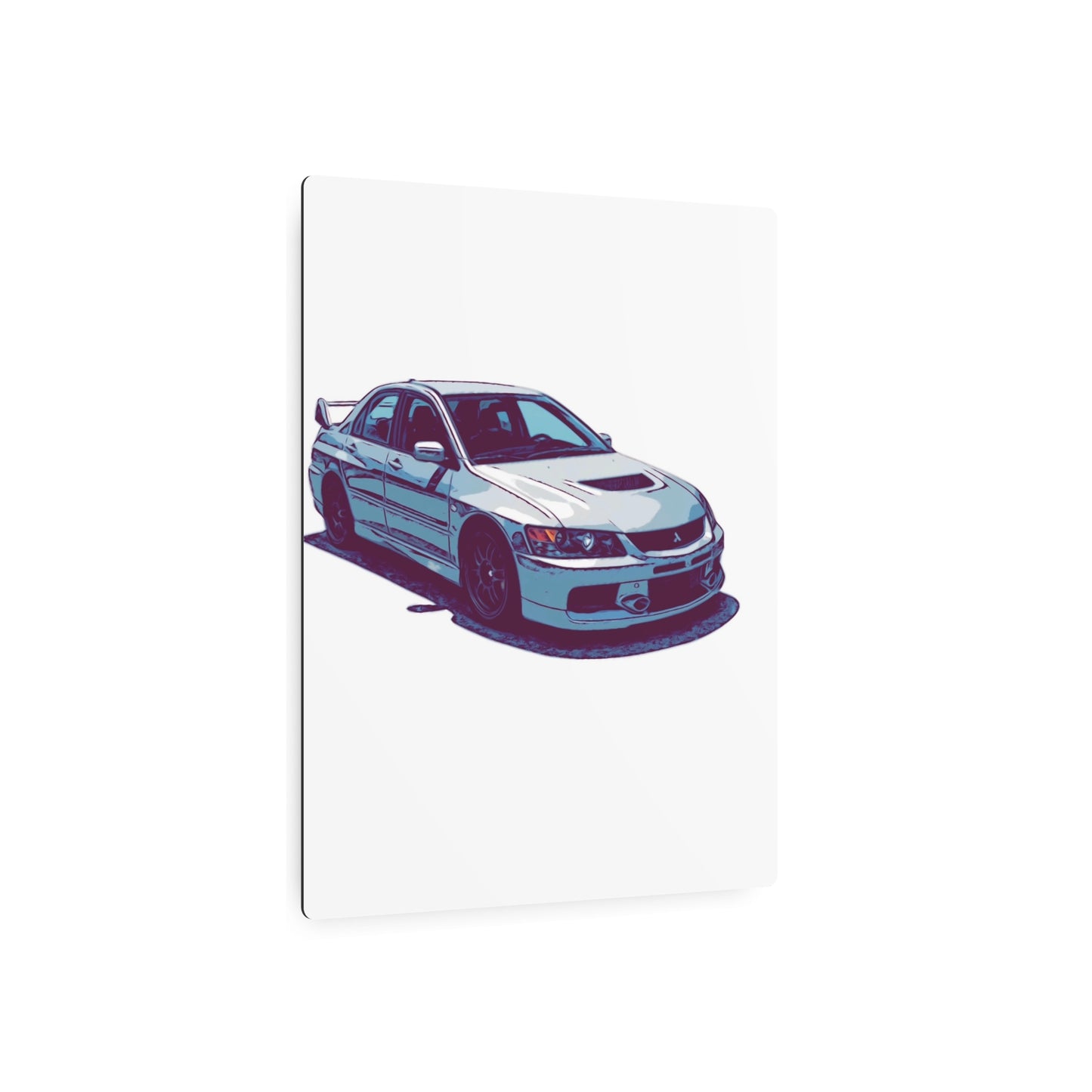 Rally Bloodline – Turbo Performance Sedan Comic Car Wall Art