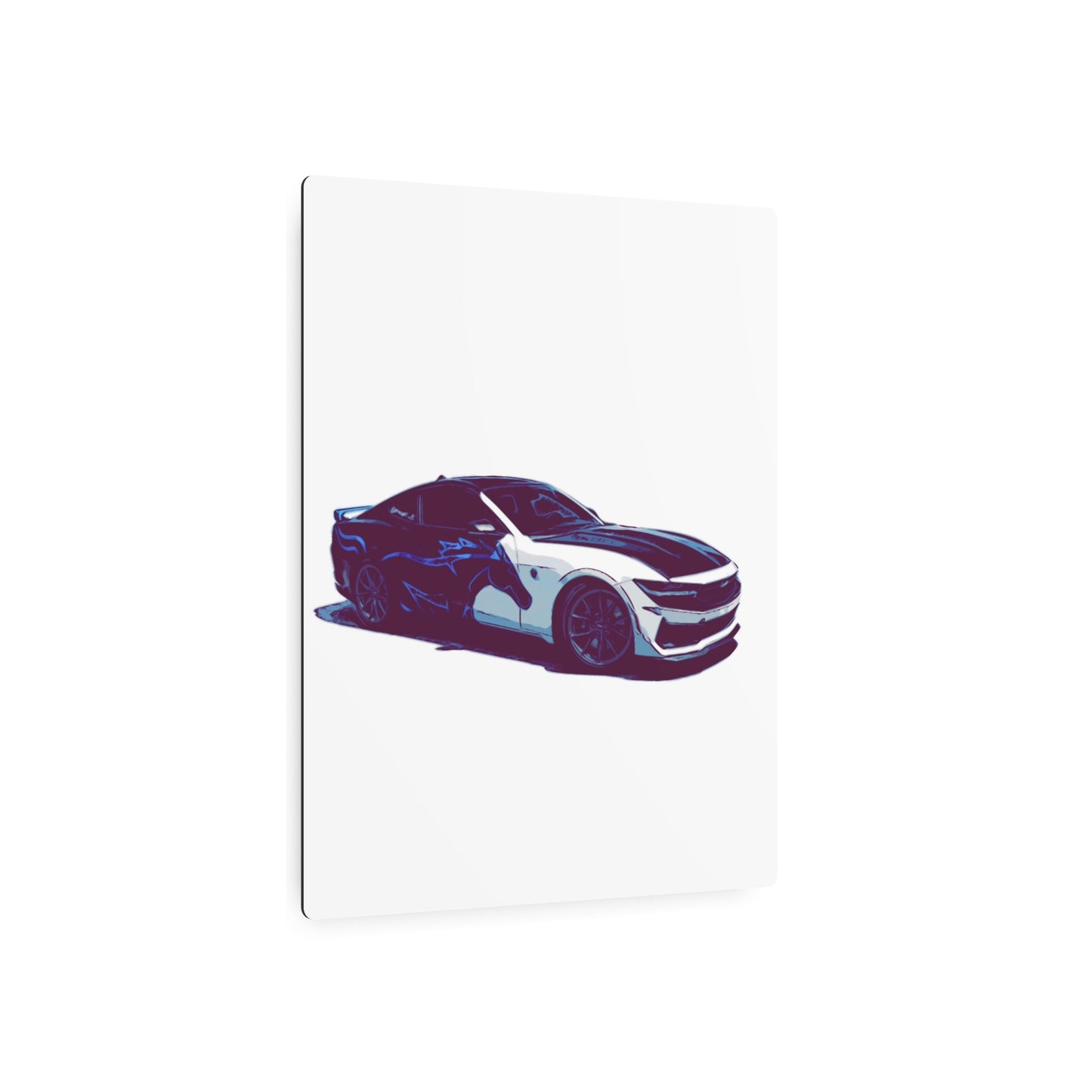 Splitstream Phantom Coupe – Two-Tone Performance Comic Car Wall Art