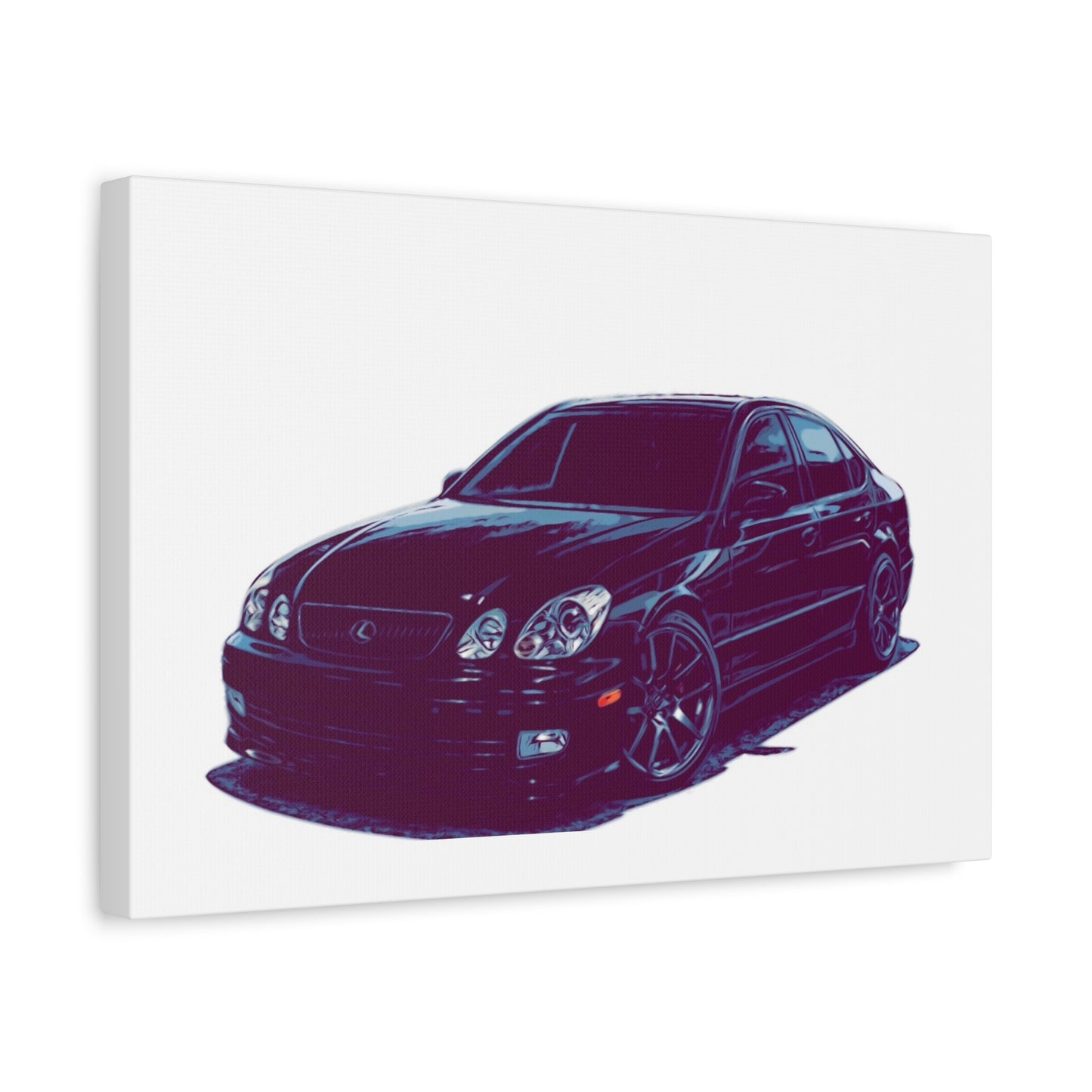Shadowline Velocity – Luxury Sport Sedan Comic Wall Art