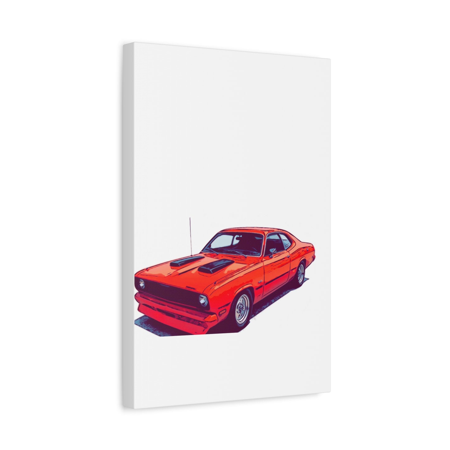 Cinderline Sprint – Classic Street Muscle Comic Car Wall Art