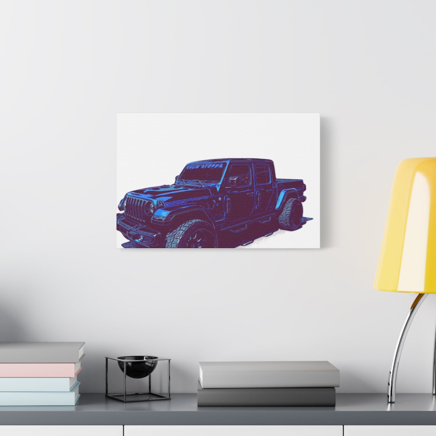 Show Stoppa – Lifted Off-Road Truck Comic Wall Art