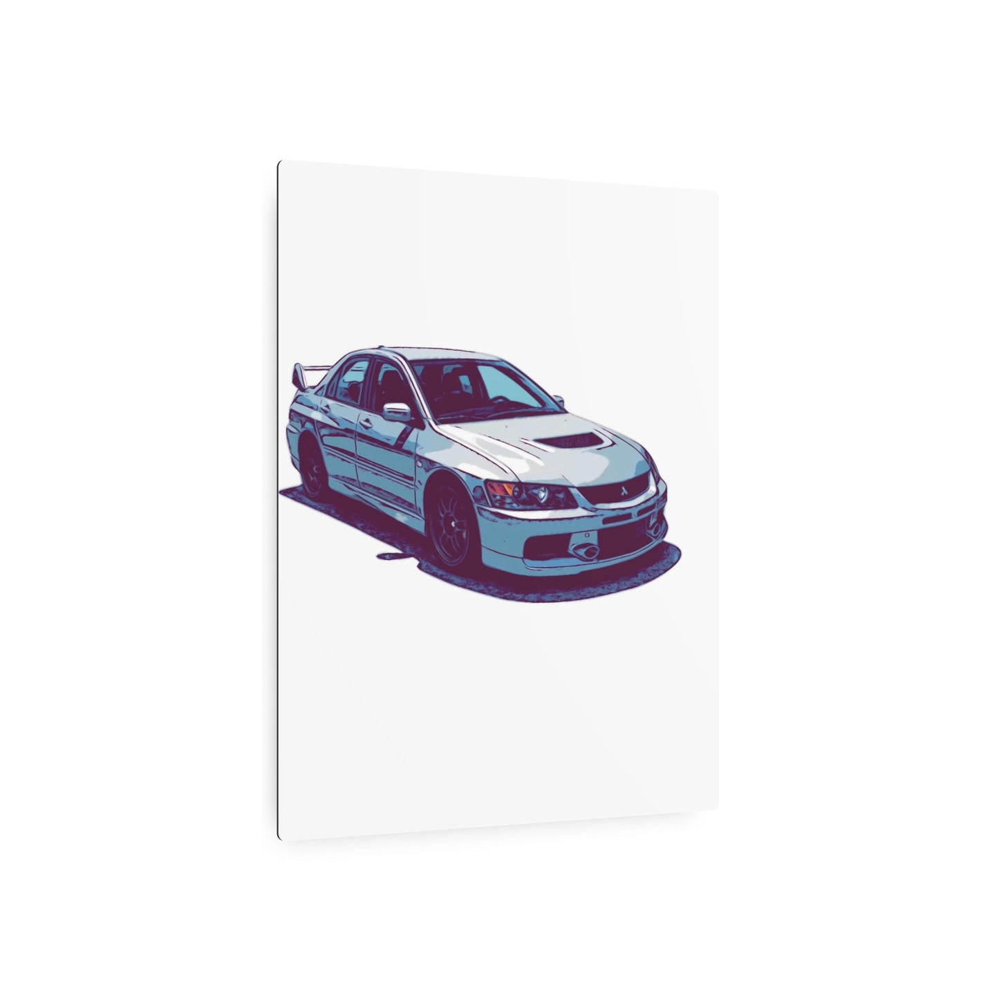 Rally Bloodline – Turbo Performance Sedan Comic Car Wall Art