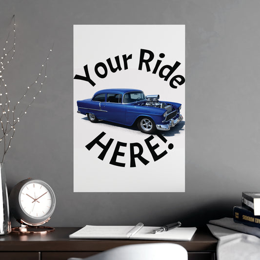 Comic My Ride - Wall Poster