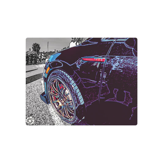 Metal Art Sign German Import Sports Car Wall Decor