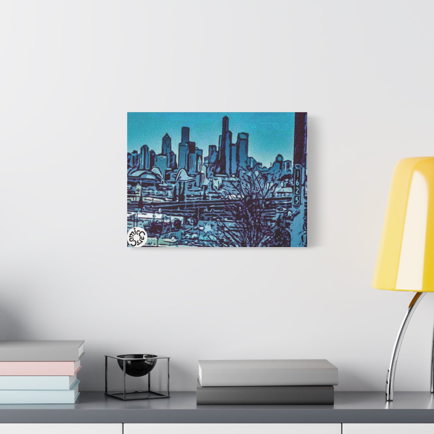 Seattle Cruises City Matte Canvas Wall Art