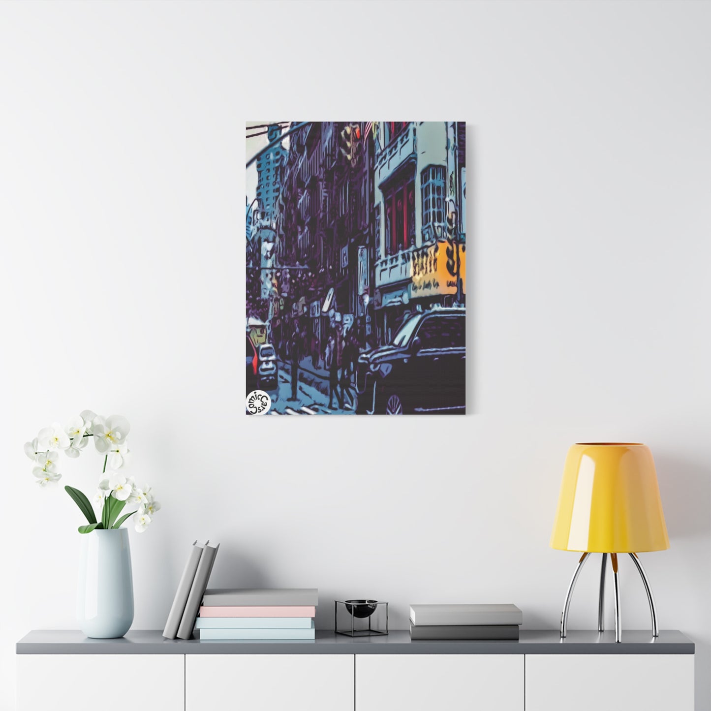 New York City, NYC, Chinatown, New York, Matte Canvas Wall Art