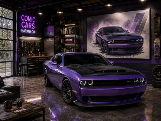 Challenger Demon Wall Art
