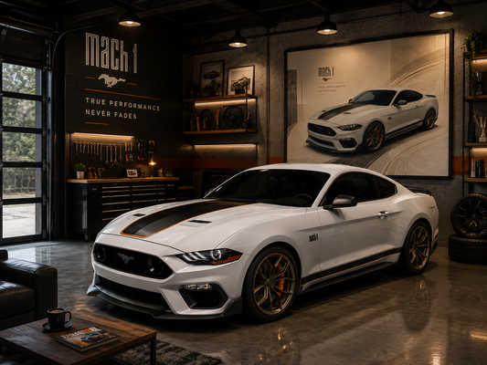 Modern Mustang Wall Art