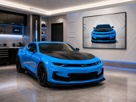 Modern Camaro Wall Art